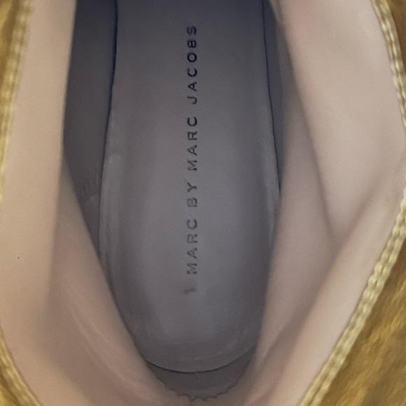 #48 - Marc Jacobs Gold Colored Boots.  Excellent Condition. New Shoe Smell. - Picture 14 of 16